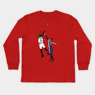 Dwyane Wade Game Winner Vs. Philadelphia Kids Long Sleeve T-Shirt